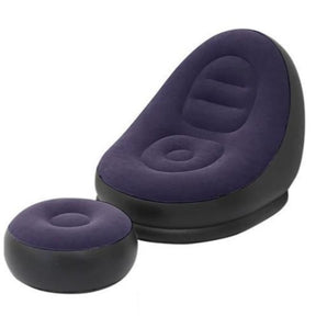 Poltrona e Puff Inflável Ultra Lounge Portátil – Conforto e Versatilidade para Qualquer Ambiente - LK House