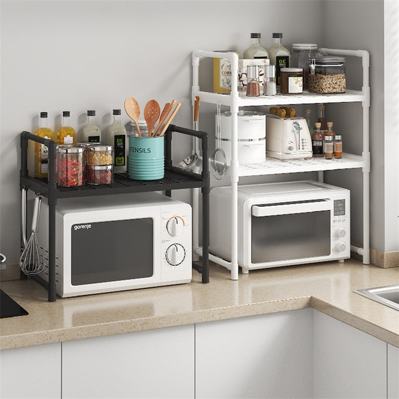 Suporte Organizador Para Microondas Rack Organizar Sua Cozinha Condimentos Temperos Pratos E Copos