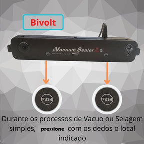 Seladora a Vácuo Doméstica – Conserve Alimentos por Mais Tempo - LK House