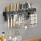 Suporte Organizador de Facas em Aço Inox – Mais Organização e Praticidade para Sua Cozinha - LK House