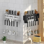 Suporte Organizador de Facas em Aço Inox – Mais Organização e Praticidade para Sua Cozinha - LK House