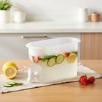 Suqueira Plástica 3L com Torneira – Mais Praticidade e Organização para Sua Geladeira - LK House