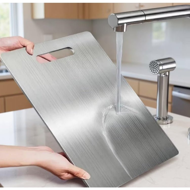 Tábua de Corte Profissional em Aço Inox 304 — Mais Higiene e Durabilidade para Sua Cozinha - LK House