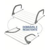 Varal Retrátil CompactDry – Otimize Espaço e Tenha Roupas Secas Mais Rápido - LK House
